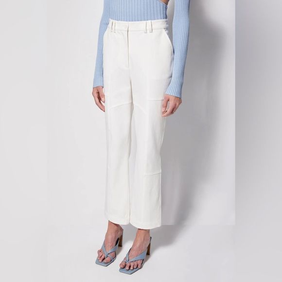 Jonathan Simkhai Jesslyn Cropped Pant - Picture 1 of 11